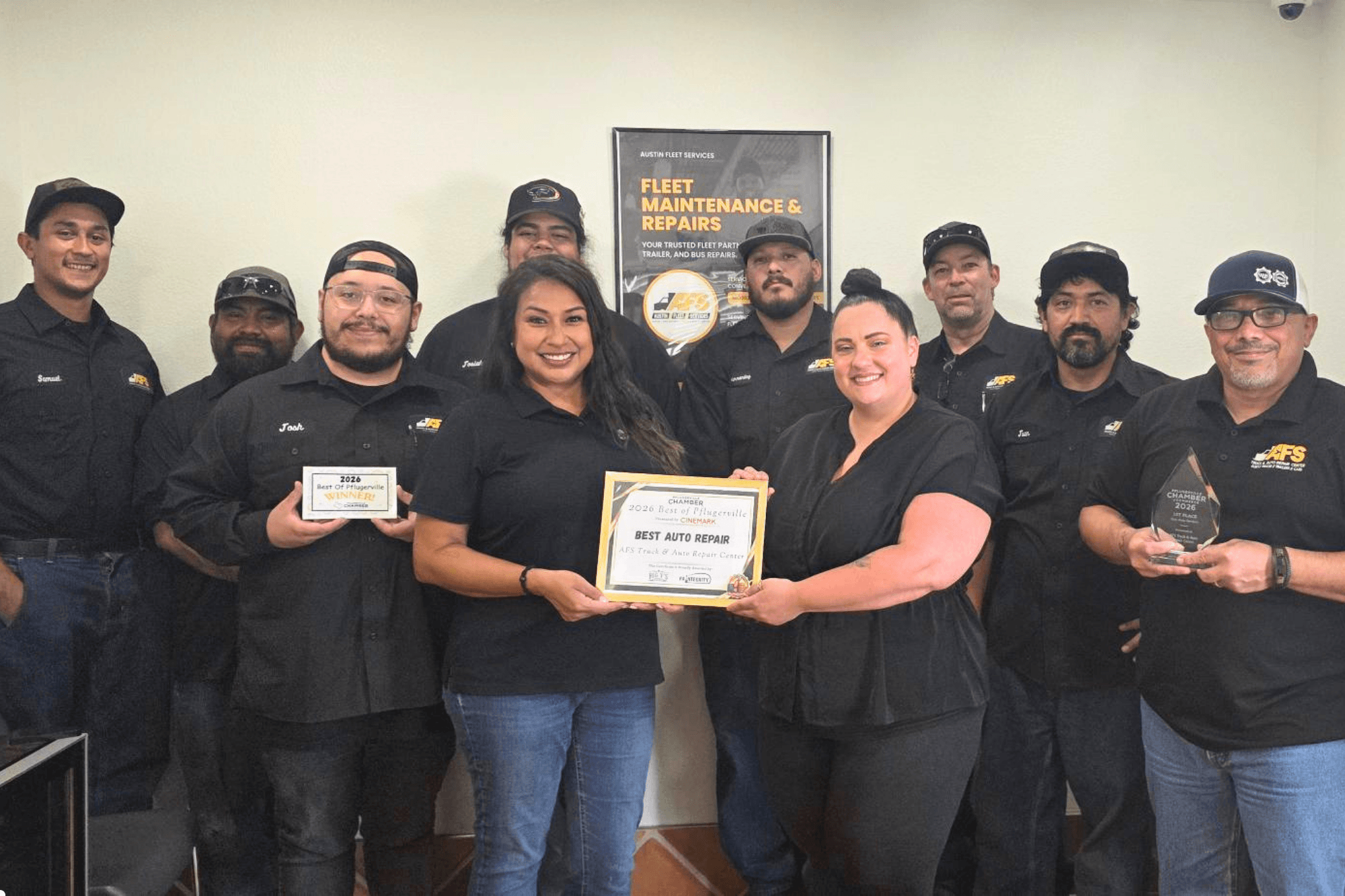 Winner of 2026 Best Auto Services in Pflugerville TX